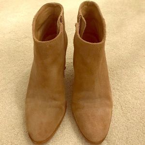 J Crew Suede Booties